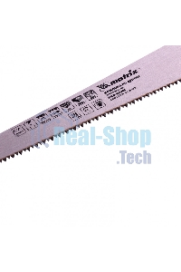 Ножовка по дереву Matrix для мелких пильных работ, 320 мм, цельнолитая однокомпонентная рукоятка