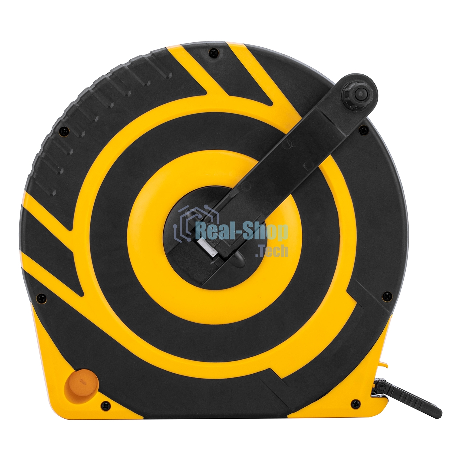 Рулетка геодезическая Denzel 50 м х 15 мм, закрытый корпус, фиберглассовая лента