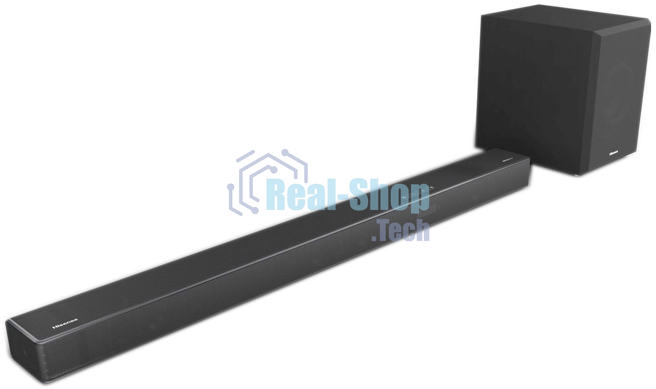 Набор домашний динамиков Hisense U5120GW+ черный Мощность звука 570 Вт Вт да 12 кг U5120GW+