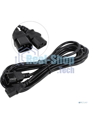 Кабель монитор-компьютер (UPS->уст-во) ExeGate Power EC-5P (С13->С14) VDE-250V-3*1,00-CU, 10A, 5м