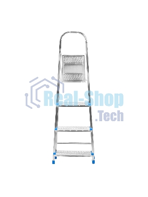 Стремянка Сибртех 4 ступени, стальная, оцинкованная