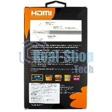 Кабель HDMI 19M/M,ver. 2.1, 8K@60 Hz 2m метал разъемы, нейлоновая оплетка Telecom TCG300-2M
