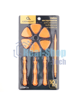 Набор инструментов для вскрытия корпуса мобильной техники Cablexpert TK-OP-01R (10 предметов)