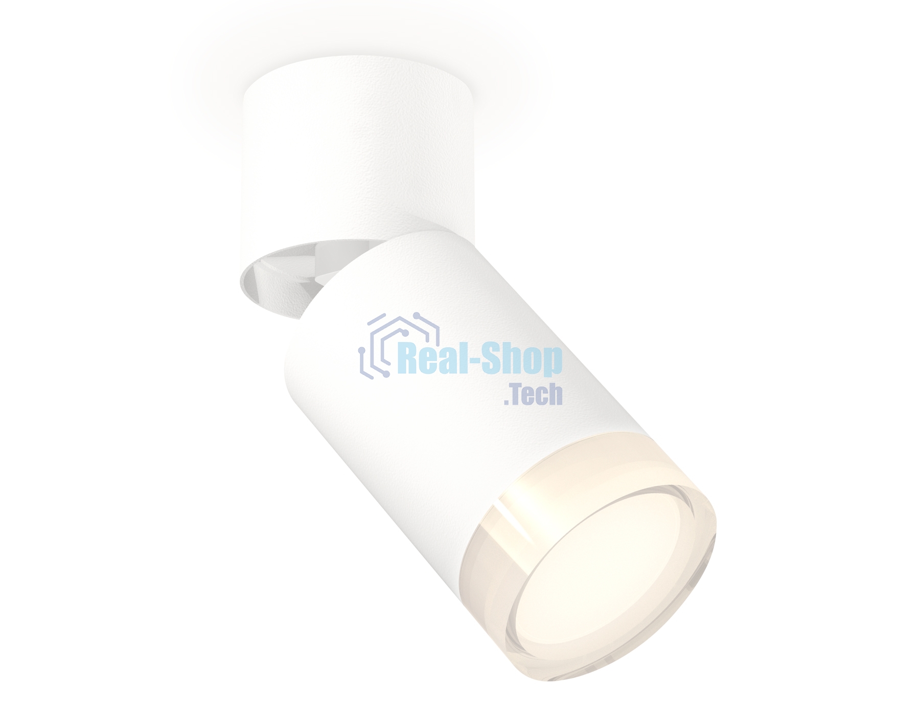 Комплект накладного поворотного светильника Ambrella light XM6312080 SWH/FR/CL белый песок/белый матовый/прозрачный MR16 GU5.3 (A2220, C6312, N6241)