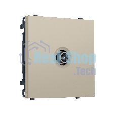 Комплект механизма TV розетки оконечной SIGMA Кашемир 50-870 MHz 1dB QUANT PRO (SP3530, PR202)