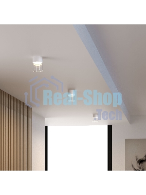 25047/LED 10W 4000К белый/прозрачный / Светильник потолочный светодиодный