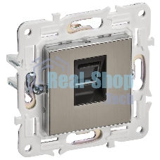 SKANDY Розетка компьютерная RJ45 кат.6 SK-K02N никель | SK-K10-2-K50 | IEK