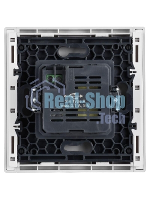 Розетка IEK FORTE&PIANO FP249 USB A+A 3,1А белый