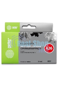 Картридж струйный Cactus CS-CLI426GY серый (8.4 мл.) для Canon Pixma MG6140/MG8140