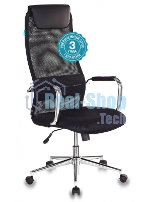 Кресло Бюрократ KB-9N/BLACK TW-01 TW-11 черный, сетка