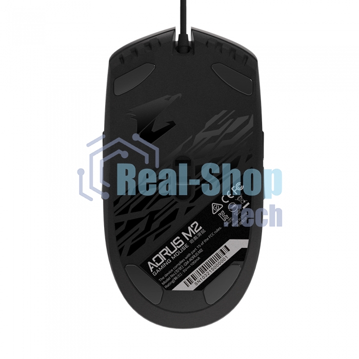 Мышь проводная Gigabyte AORUS M2, USB MICE, IR, BK GM-AORUS M2