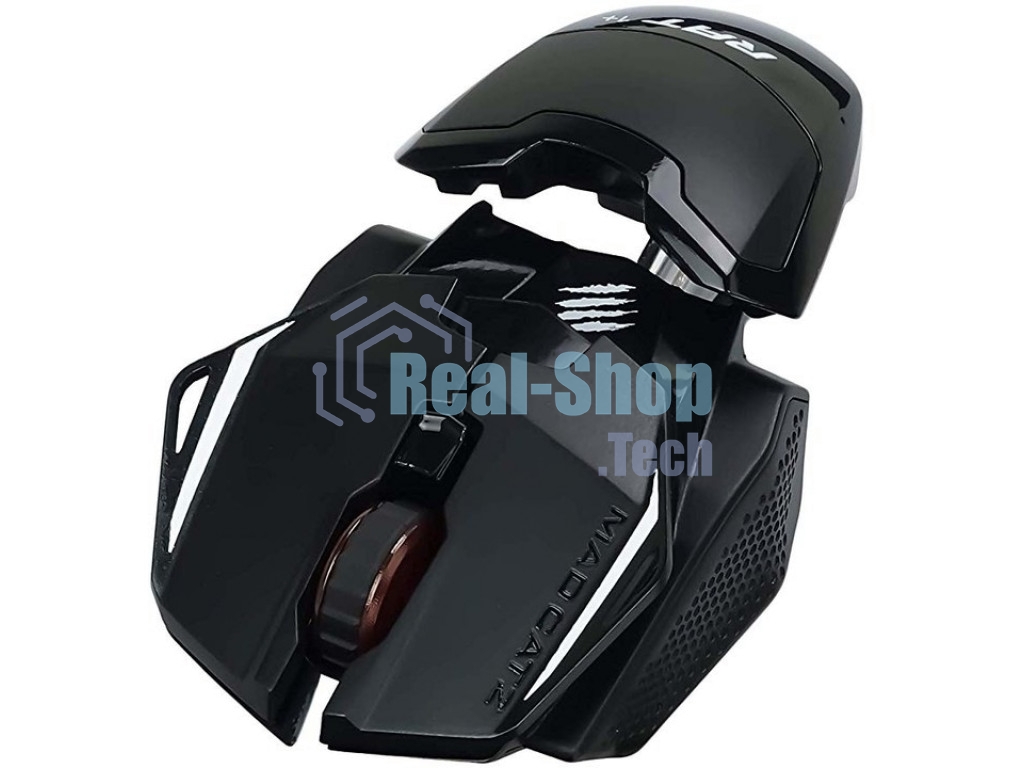 Мышь проводная игровая Mad Catz R.A.T. 1+ (ADNS3050, USB, 3 кнопки, 2000 dpi) черная