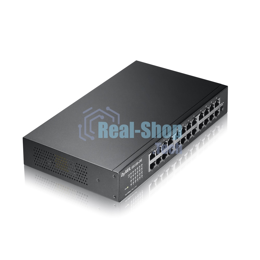 Коммутатор Zyxel GS1100-24E-EU0103F 24G неуправляемый