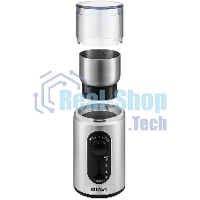 Кофемолка Kitfort KT-748 200Вт сист.помол.:ротац.нож вместим.:70гр нержавеющая сталь/черный