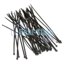 Стяжка Hyperline GT-250IBC нейлоновая неоткрывающаяся, безгалогенная (halogen free), 250x3.6 мм, черная, (100 шт)