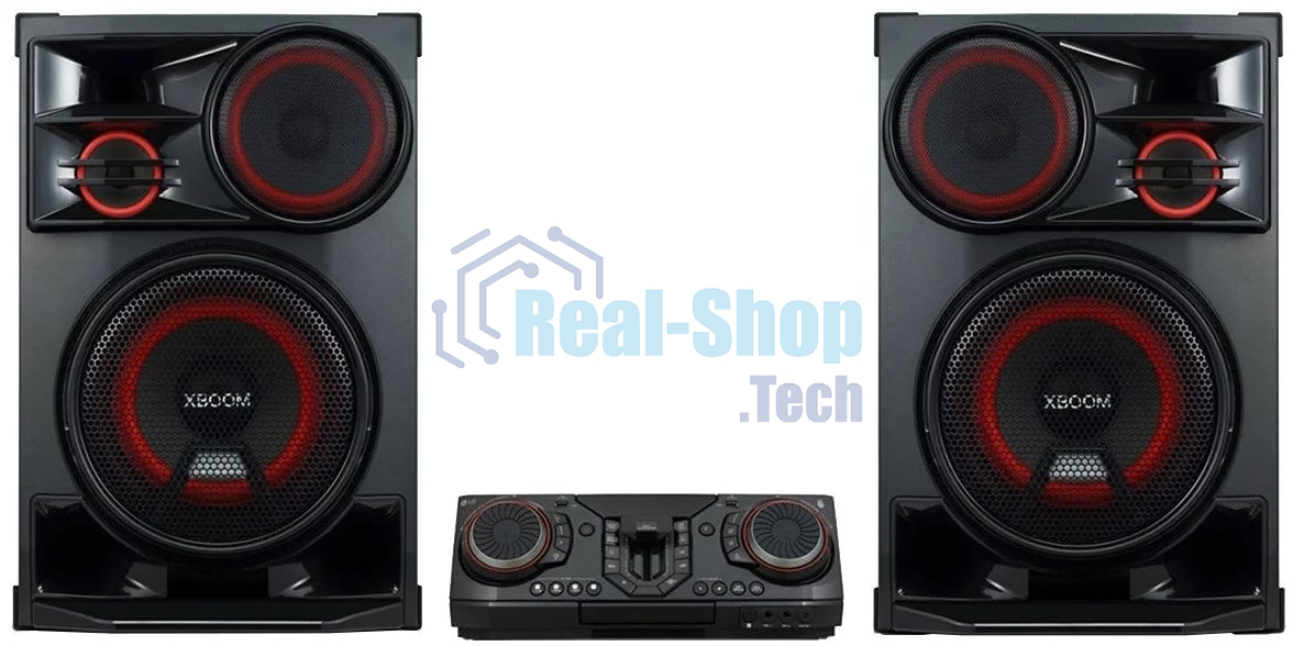 Минисистема LG CL-98+NL-98 X-BOOM 3500Вт/Разноная подсветка/Функция караоке/Вокальные эффекты/Multi Bluetooth/Беспроводное объединение устройств Party Link/состоит из 2 коробок