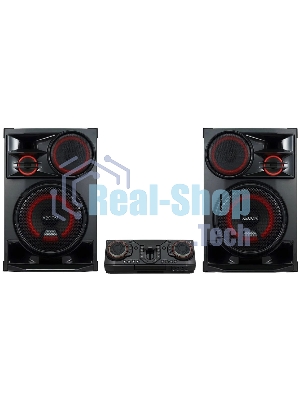 Минисистема LG CL-98+NL-98 X-BOOM 3500Вт/Разноная подсветка/Функция караоке/Вокальные эффекты/Multi Bluetooth/Беспроводное объединение устройств Party Link/состоит из 2 коробок