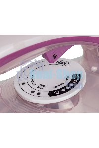 Утюг Polaris PIR2668AK 3m белый/розовый 2600Вт