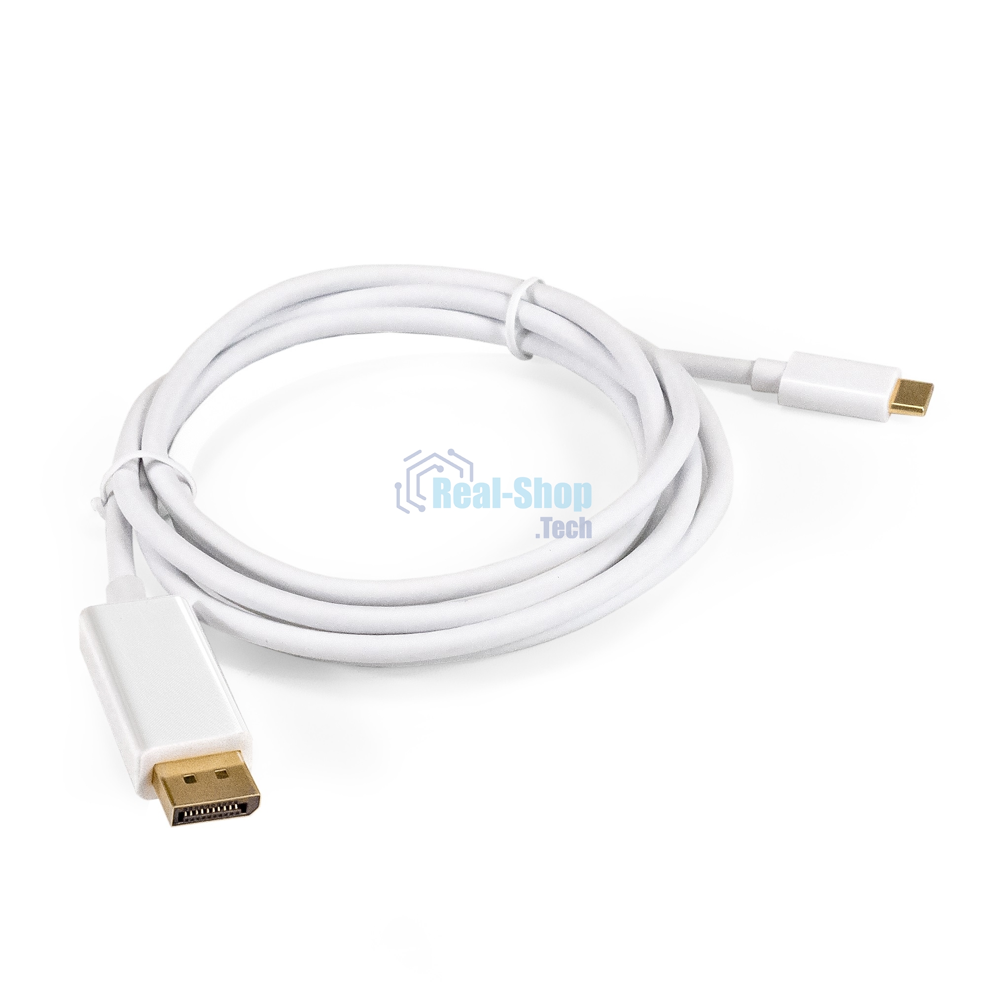 Кабель-адаптер Type-C-DP ExeGate EX-CM-DP20M-1.0 (USB Type-C/20M, 1,0м)