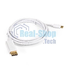 Кабель-адаптер Type-C-DP ExeGate EX-CM-DP20M-1.0 (USB Type-C/20M, 1,0м)