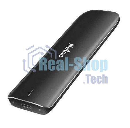 Внешний SSD Netac ZX, 500 Gb, USB 3.2 Gen 2 Type-C, R/W 1050/950, черный