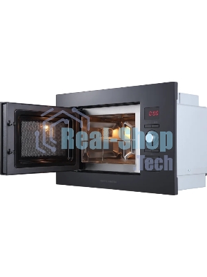 Встраиваемая микроволновая печь Kuppersberg HMW 625 B 20 л, High-Tech, 800 Вт, черный