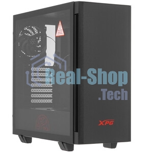 Компьютерный корпус XPG INVADER X черный (INVADERXMTWOF-BKCWW) Mid-Tower, Micro-ATX, Mini-ITX, Standard-ATX, USB 3.2 Gen2 Type-A, USB 3.2 Gen2 Type-C