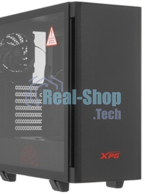 Компьютерный корпус XPG INVADER X черный (INVADERXMTWOF-BKCWW) Mid-Tower, Micro-ATX, Mini-ITX, Standard-ATX, USB 3.2 Gen2 Type-A, USB 3.2 Gen2 Type-C