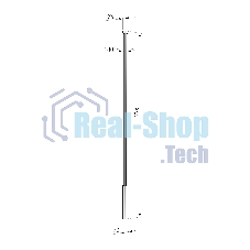 40134/LED / Светильник настенный светодиодный Alto LED латунь 3000K