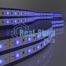 Лента светодиодная 5050 24V 60Led 14,4W IP65 / 60Led 14,4W IP65 синий