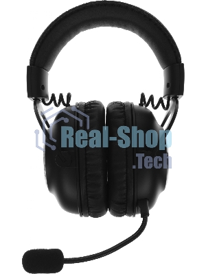 Гарнитура Logitech G PRO X чёрный, беспроводная, USB, подвижный микрофон, отсоединяемый кабель 2 м