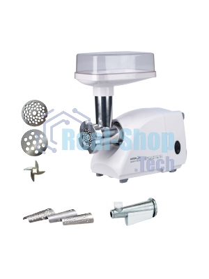 Мясорубка Аксион М14.04, приставка-соковыжималка, макс.мощность 600 Вт, произ. 30 кг/час