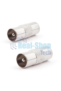 Переходник Cablexpert APL-TVMTVM-01, TV (папа)/TV (папа), блистер