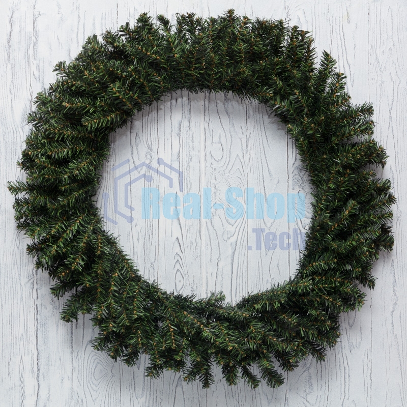 Еловый венок Neon-night Ø 90 см, ПВХ