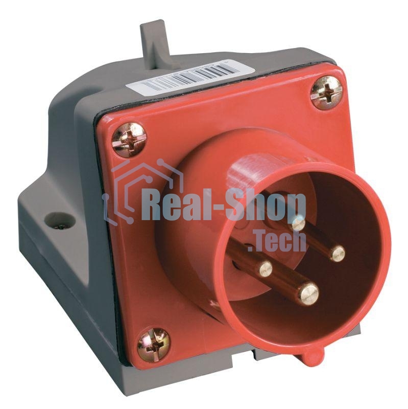 Вилка эл. наруж. уст. 16А 3P+PЕ 380В IP44 ССИ-514 ИЭК PSR52-016-4