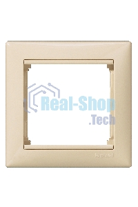 Рамка 1-м Valena горизонт. сл. кость (DIY-упак.) Legrand 695631