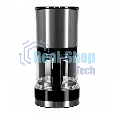 Кофеварка капельная Redmond RCM-M1507 черный/серебристый, исп. кофе - молотый, 0.6 л, 600 Вт