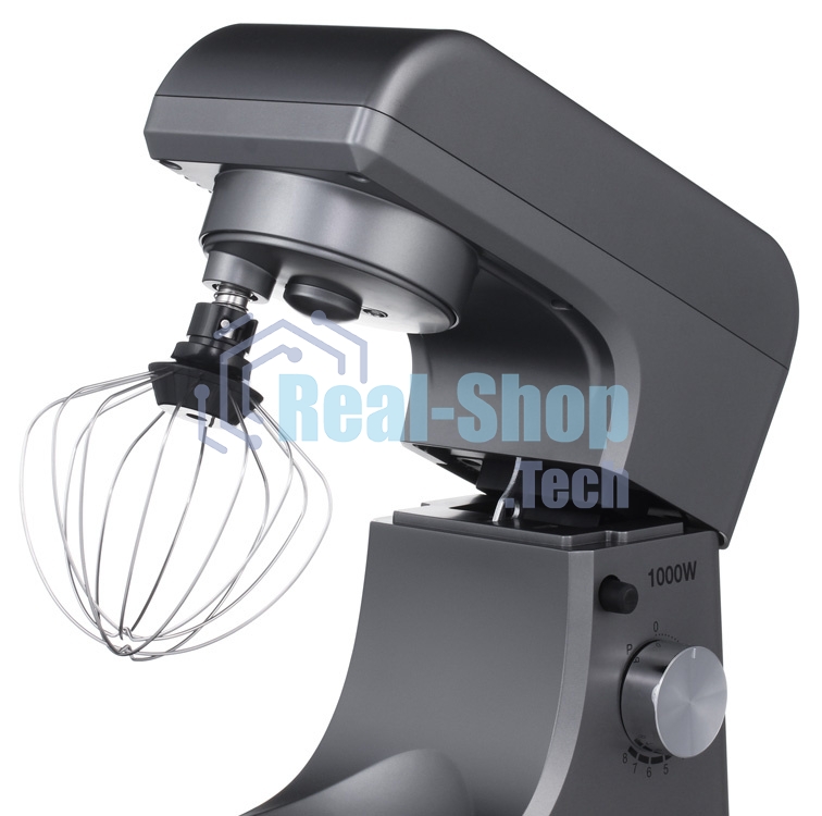 Миксер планетарный Hyundai HYM-S5451 1000Вт серый/черный