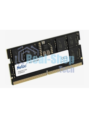 Оперативная память NETAC Basic, DDR5, 16GB (1x16GB), 4800MHz, CL40, SO-DIMM