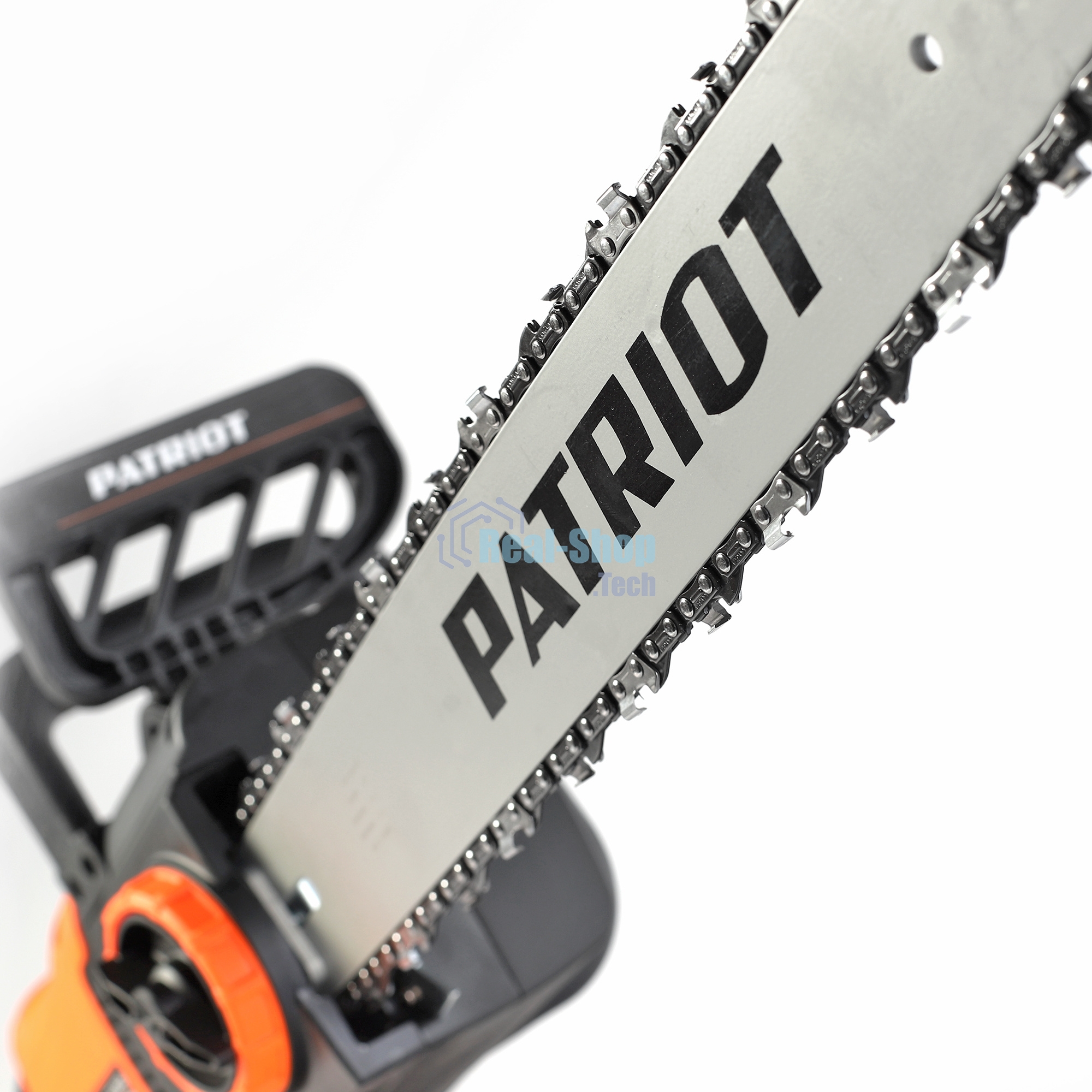 Пила цепная электрическая PATRIOT ES 2618, 2.5кВт,18' шина, продольный двигатель, плавный пуск, бесключевая натяжка цепи