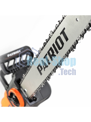 Пила цепная электрическая Patriot ES 2618, 2.5кВт,18' шина, продольный двигатель, плавный пуск, бесключевая натяжка цепи