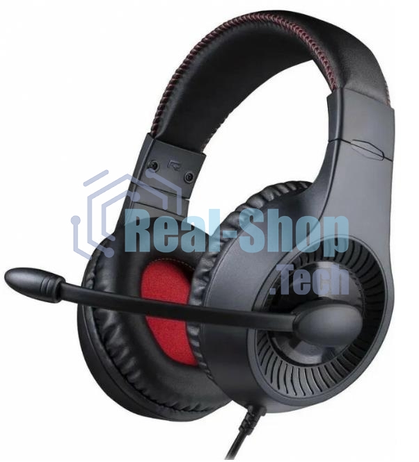 Гарнитура Redragon Pelias чёрный, проводная, 2 x mini jack 3.5 мм, подсветка