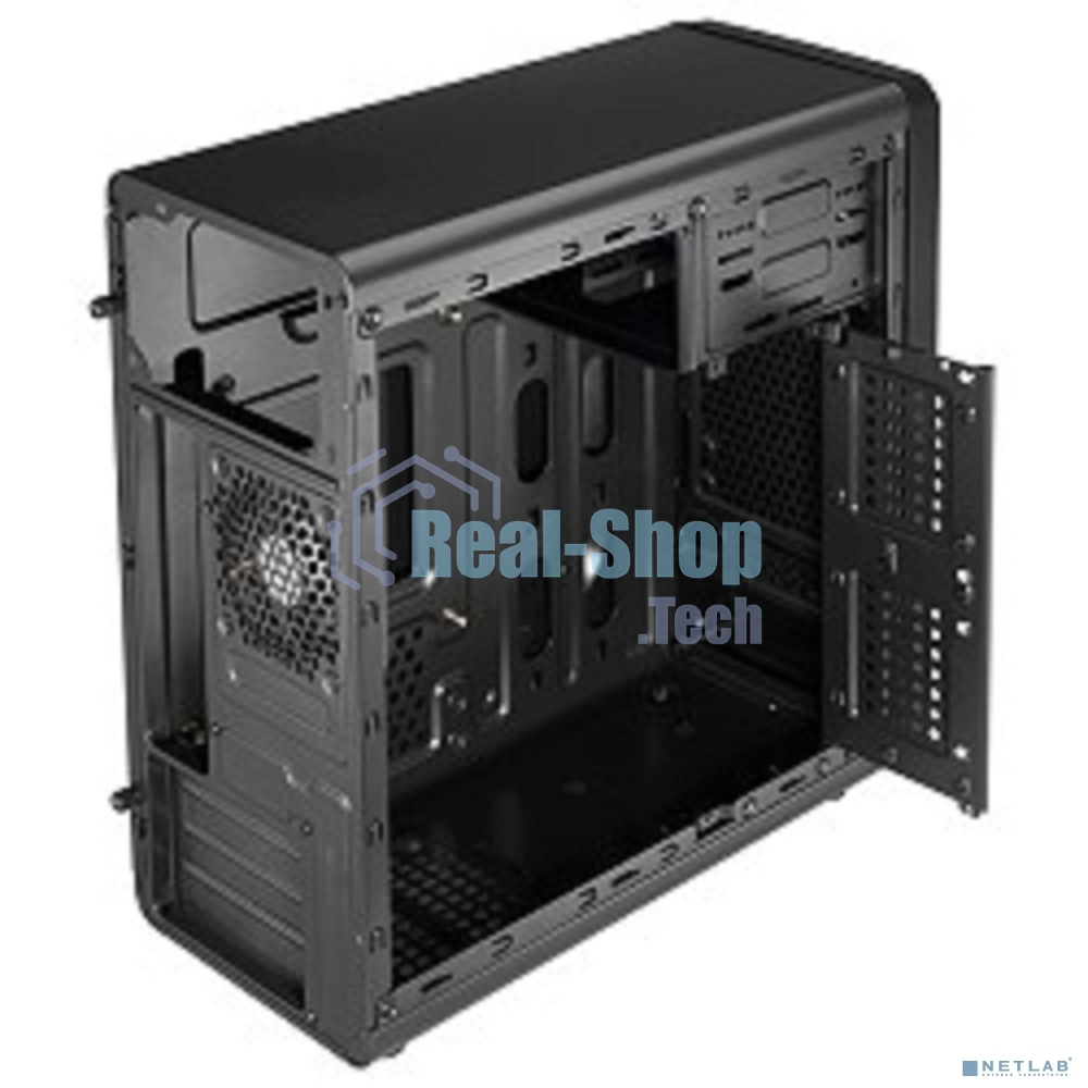 Компьютерный корпус Aerocool/Formula Qs-180 черный без БП mATX 1x80мм 2xUSB 2.0 1xUSB 3.0 audio