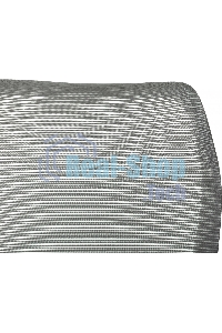 Кресло руководителя Бюрократ Sigma WH 1 серый, сетка/ткань, крестов. пластик, пластик белый