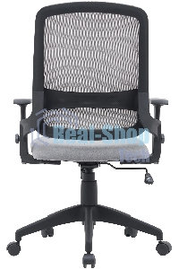 Кресло компьютерное Cactus CS-MC313-BKGY черный/серый, сетка/ткань