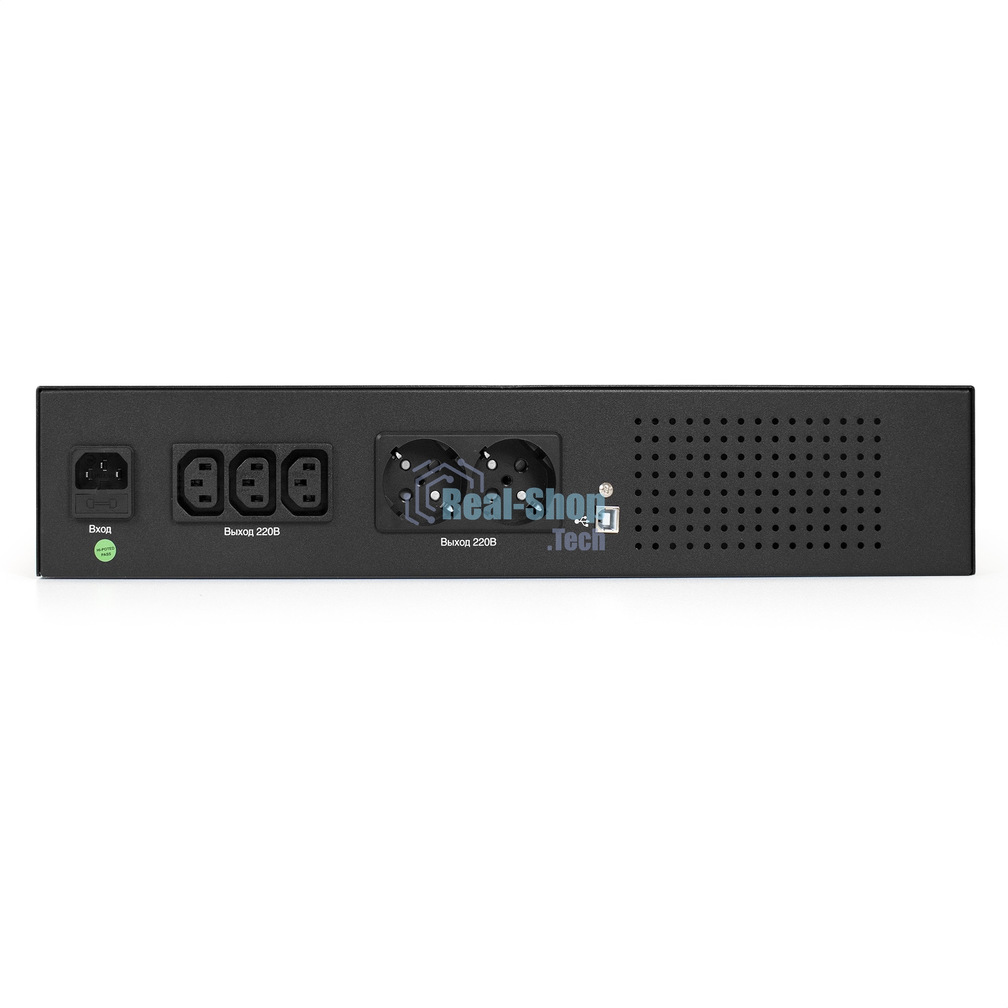 Источник бесперебойного питания ExeGate ServerRM UNL-800.LCD.AVR.2SH.3C13.USB.2U 800VA/480W, Color LCD, AVR, 2*Schuko+3*C13, USB, 2U, установка в стойку, черный
