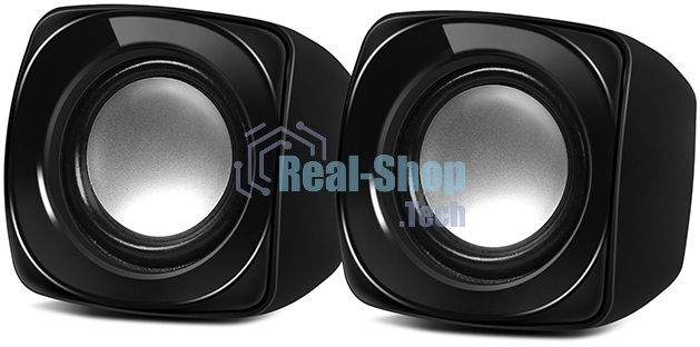 Акустическая система Sven 120 2.0 черный 5Вт