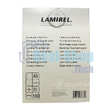 Пленка для ламинирования Lamirel, А5, 100мкм, 100 шт.