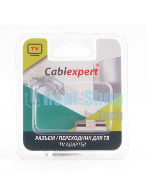 Переходник Cablexpert APL-TVMTVM-01, TV (папа)/TV (папа), блистер