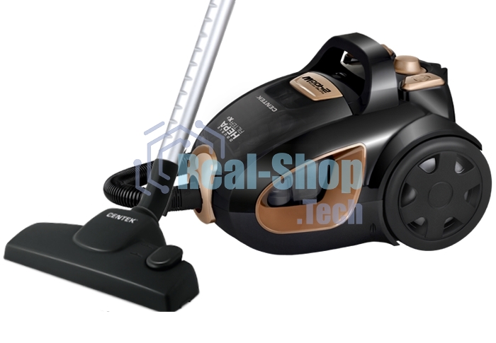 Пылесос Centek CT-2534 черно-бронзовый, 2400Вт, нера фильтр (в уп. 1 шт)